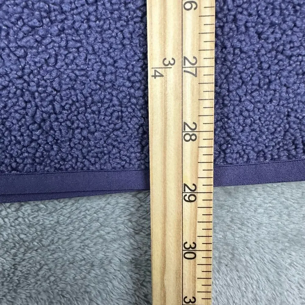 Under Armour Golf Size XL Mens Purple Fleece Pile Golf Pullover Sweater - Picture 7 of 8